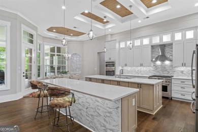 Walk into this stunning contemporary single story home w/no on The Governors Towne Club in Georgia - for sale on GolfHomes.com, golf home, golf lot