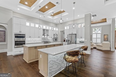 Walk into this stunning contemporary single story home w/no on The Governors Towne Club in Georgia - for sale on GolfHomes.com, golf home, golf lot