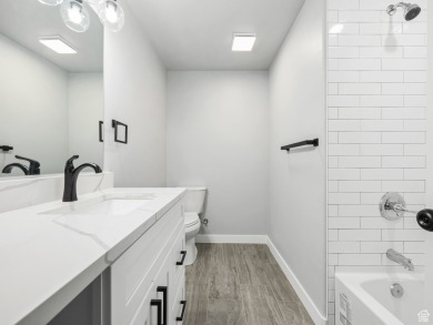 This stunning Spanish Fork home has been completely redone from on Spanish Oaks Golf Course in Utah - for sale on GolfHomes.com, golf home, golf lot