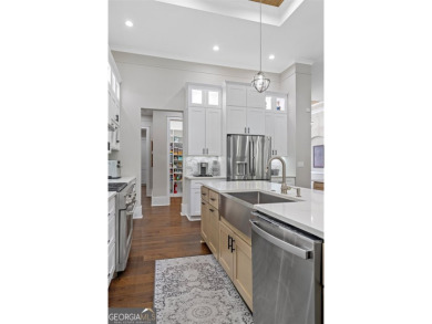 Walk into this stunning contemporary single story home w/no on The Governors Towne Club in Georgia - for sale on GolfHomes.com, golf home, golf lot