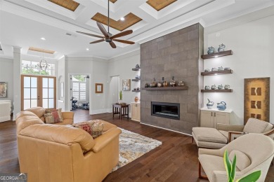 Walk into this stunning contemporary single story home w/no on The Governors Towne Club in Georgia - for sale on GolfHomes.com, golf home, golf lot