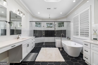 Walk into this stunning contemporary single story home w/no on The Governors Towne Club in Georgia - for sale on GolfHomes.com, golf home, golf lot