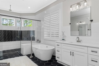 Walk into this stunning contemporary single story home w/no on The Governors Towne Club in Georgia - for sale on GolfHomes.com, golf home, golf lot