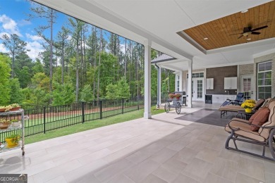 Walk into this stunning contemporary single story home w/no on The Governors Towne Club in Georgia - for sale on GolfHomes.com, golf home, golf lot