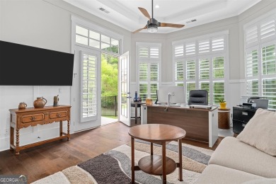 Walk into this stunning contemporary single story home w/no on The Governors Towne Club in Georgia - for sale on GolfHomes.com, golf home, golf lot