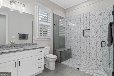 Walk into this stunning contemporary single story home w/no on The Governors Towne Club in Georgia - for sale on GolfHomes.com, golf home, golf lot