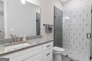 Walk into this stunning contemporary single story home w/no on The Governors Towne Club in Georgia - for sale on GolfHomes.com, golf home, golf lot