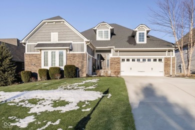 This beautiful ranch home is in Sagamore, a Jack Nicklaus Golf on Stony Creek Golf Club in Indiana - for sale on GolfHomes.com, golf home, golf lot