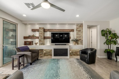 Expanded Refuge model includes it all! Start with the paver on Copper Canyon Golf Club in Arizona - for sale on GolfHomes.com, golf home, golf lot