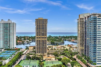 SPECTACULAR SWEEPING OCEAN, INTRACOASTAL AND CITY VIEWS on Turnberry Isle Resort and Club in Florida - for sale on GolfHomes.com, golf home, golf lot