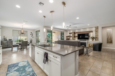 Expanded Refuge model includes it all! Start with the paver on Copper Canyon Golf Club in Arizona - for sale on GolfHomes.com, golf home, golf lot