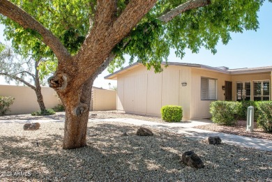 Welcome home to this charming 2BR/2BA, end unit, garden style on Hillcrest Golf Club in Arizona - for sale on GolfHomes.com, golf home, golf lot