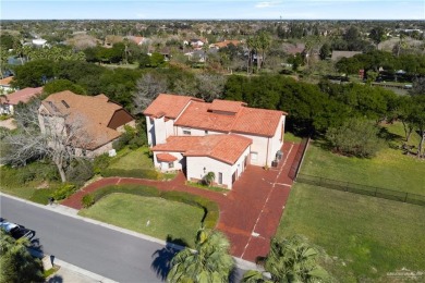 Welcome to your Mediterranean-Spanish waterfront home! This on Rancho Viejo Resort and Country Club in Texas - for sale on GolfHomes.com, golf home, golf lot