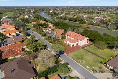 Welcome to your Mediterranean-Spanish waterfront home! This on Rancho Viejo Resort and Country Club in Texas - for sale on GolfHomes.com, golf home, golf lot