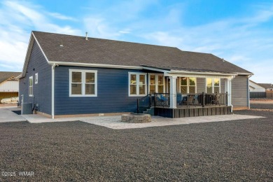Recently built, beautiful corner lot home on quiet cul-de-sac in on Snowflake Municipal Golf Course in Arizona - for sale on GolfHomes.com, golf home, golf lot