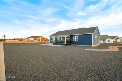 Recently built, beautiful corner lot home on quiet cul-de-sac in on Snowflake Municipal Golf Course in Arizona - for sale on GolfHomes.com, golf home, golf lot