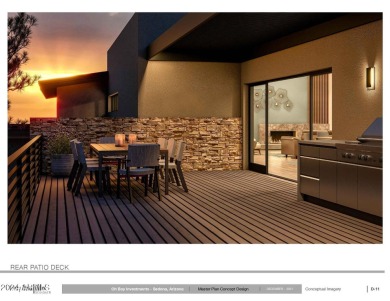 Contemporary Luxury with Spectacular Views! This stunning on Oakcreek Country Club in Arizona - for sale on GolfHomes.com, golf home, golf lot