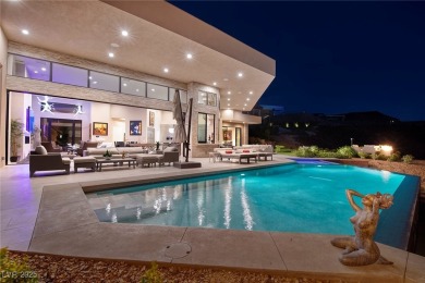 Richard Luke, AIA Modern One Story  4 Bed + Office | 5 Bath | 4 on Dragon Ridge Country Club in Nevada - for sale on GolfHomes.com, golf home, golf lot