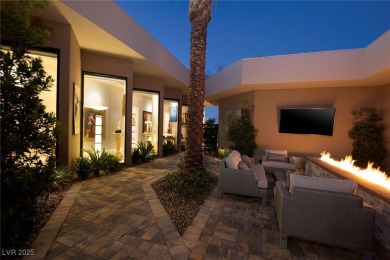 Richard Luke, AIA Modern One Story  4 Bed + Office | 5 Bath | 4 on Dragon Ridge Country Club in Nevada - for sale on GolfHomes.com, golf home, golf lot