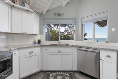 Oceanfront luxury meets modern coastal living in this stunning on Salishan Spa and Golf Resort in Oregon - for sale on GolfHomes.com, golf home, golf lot