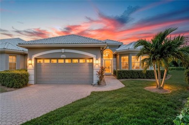 Enjoy exceptional privacy and breathtaking panoramic lake and on Estero Country Club in Florida - for sale on GolfHomes.com, golf home, golf lot