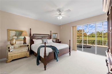 Enjoy exceptional privacy and breathtaking panoramic lake and on Estero Country Club in Florida - for sale on GolfHomes.com, golf home, golf lot