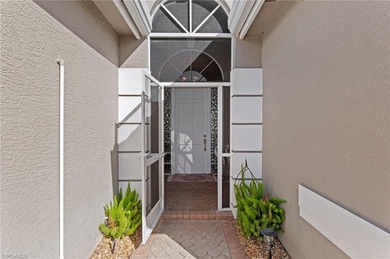 Enjoy exceptional privacy and breathtaking panoramic lake and on Estero Country Club in Florida - for sale on GolfHomes.com, golf home, golf lot