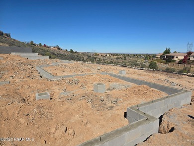 Beautiful custom home being built on this private 1 acre lot on Prescott Lakes Golf and Country Club in Arizona - for sale on GolfHomes.com, golf home, golf lot