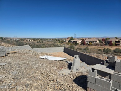 Beautiful custom home being built on this private 1 acre lot on Prescott Lakes Golf and Country Club in Arizona - for sale on GolfHomes.com, golf home, golf lot