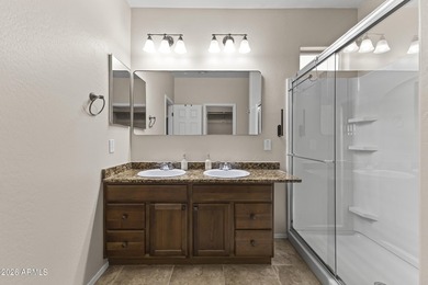 LOW MAINTENANCE AND HIGH ENTERTAINMENT!! $70K put into this home on Poston Butte Golf Club in Arizona - for sale on GolfHomes.com, golf home, golf lot