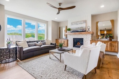 One of Rodrock Home's newest floor plans! Home is currently on Heritage Park Golf Course in Kansas - for sale on GolfHomes.com, golf home, golf lot