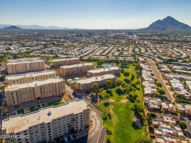 Nestled in the heart of Scottsdale, this exquisite 2-bedroom on Scottsdale Shadows in Arizona - for sale on GolfHomes.com, golf home, golf lot