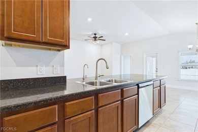 Looks almost like new! Recently built home located in a quiet on Burnt Store Golf Club in Florida - for sale on GolfHomes.com, golf home, golf lot