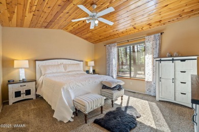Stunning turnkey-furnished home in Pinetop Lakes with coveted on Pinetop Lakes Country Club in Arizona - for sale on GolfHomes.com, golf home, golf lot