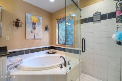 Stunning turnkey-furnished home in Pinetop Lakes with coveted on Pinetop Lakes Country Club in Arizona - for sale on GolfHomes.com, golf home, golf lot