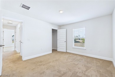 Looks almost like new! Recently built home located in a quiet on Burnt Store Golf Club in Florida - for sale on GolfHomes.com, golf home, golf lot