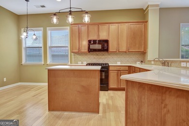 Rare cul-de-sac ranch with covered patio in Summergrove. Located on Summergrove Golf Club in Georgia - for sale on GolfHomes.com, golf home, golf lot