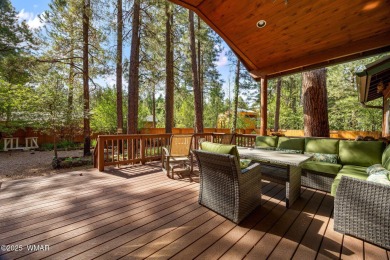 Stunning turnkey-furnished home in Pinetop Lakes with coveted on Pinetop Lakes Country Club in Arizona - for sale on GolfHomes.com, golf home, golf lot