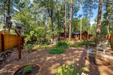 Stunning turnkey-furnished home in Pinetop Lakes with coveted on Pinetop Lakes Country Club in Arizona - for sale on GolfHomes.com, golf home, golf lot