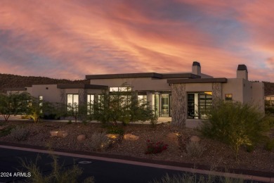 This stunning contemporary home situated in Blackstone Country on Blackstone Country Club in Arizona - for sale on GolfHomes.com, golf home, golf lot