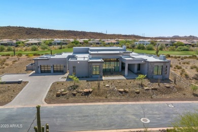 This stunning contemporary home situated in Blackstone Country on Blackstone Country Club in Arizona - for sale on GolfHomes.com, golf home, golf lot