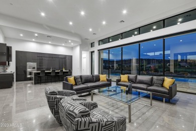 This stunning contemporary home situated in Blackstone Country on Blackstone Country Club in Arizona - for sale on GolfHomes.com, golf home, golf lot