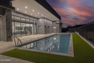 This stunning contemporary home situated in Blackstone Country on Blackstone Country Club in Arizona - for sale on GolfHomes.com, golf home, golf lot