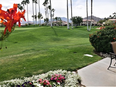 Dramatic lake, fairway and views of the Santa Rosa Mountains on Palm Royale Country Club in California - for sale on GolfHomes.com, golf home, golf lot
