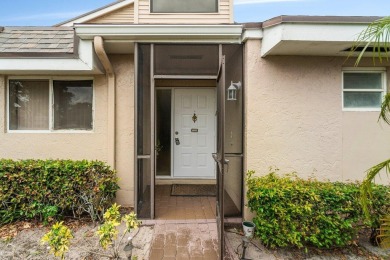 Discover the charm of this well-designed 3-bedroom, 2.5-bathroom on Fountains Golf and Country Club in Florida - for sale on GolfHomes.com, golf home, golf lot