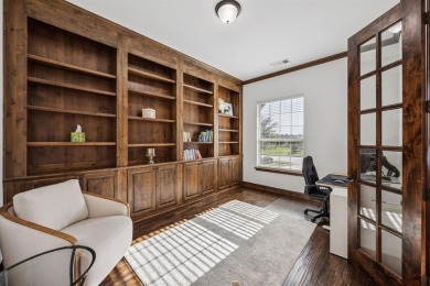 Stunning former model home perfectly positioned on the 13th hole on Lantana Golf Club in Texas - for sale on GolfHomes.com, golf home, golf lot