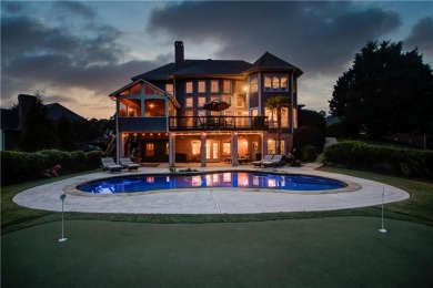 Welcome to this breathtaking 6-bedroom, 5-bathroom home offering on Hamilton Mill Golf Club in Georgia - for sale on GolfHomes.com, golf home, golf lot