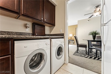 Fully furnished unit offering Strip, golf course, and pool views on Las Vegas Country Club in Nevada - for sale on GolfHomes.com, golf home, golf lot