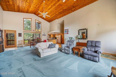 Charming Cabin in Pinetop Lakes. Tucked away on a quiet on Pinetop Lakes Country Club in Arizona - for sale on GolfHomes.com, golf home, golf lot