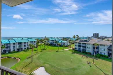 Upgraded top floor unit with ocean, golf course & pond views on Ocean Village Golf Course in Florida - for sale on GolfHomes.com, golf home, golf lot